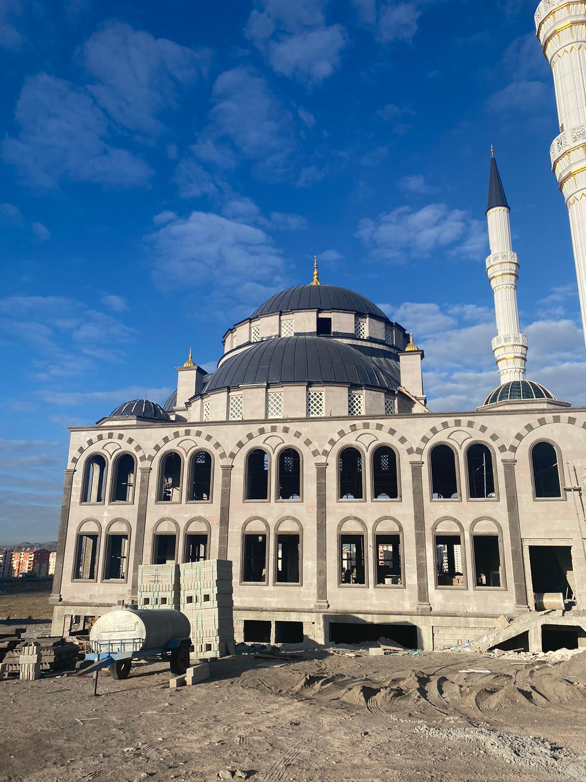 Kayseri Erkilet Cami Kubbe Kaplaması